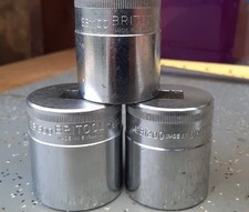 Britool Whitworth Sockets 11/16 3/4 5/8 Socket Set 1/2" Drive