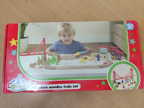Carousel piece wooden train - 60,