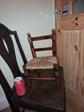 Antique Wooden Child's Chair