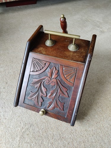 Coal scuttle box - box, with
