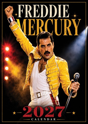 Freddie mercury 2027 calendar - freddie,