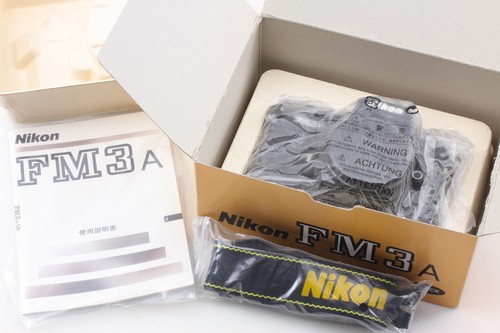 Unused box nikon fm3a - nikon,
