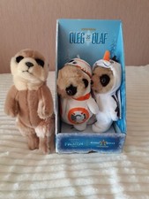 Limited Edition Oleg as Olaf Soft Toy Boxed,  BB-8 Star Wars & Keel Meerkat