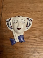 Bizanne By Clarice Cliff Wedgewood  2002 Wall Mask