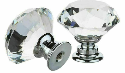 Crystal diamond glass - crystal, door