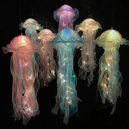Jellyfish lamp led aquarium - lamp,