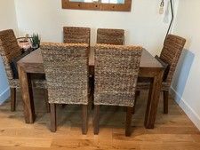 Next Solid Mango Wood Dining
