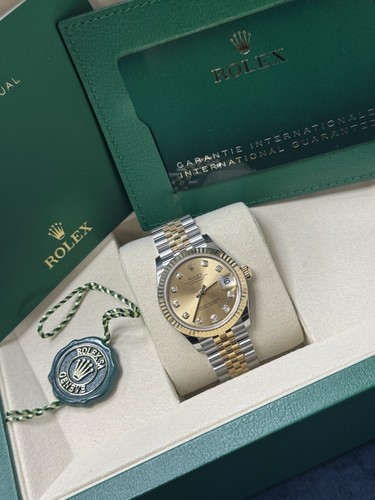 Rolex datejust champagne - datejust,
