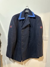 vintage british rail uniform navy & Blue jacket rare train collectible