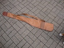 Simulated Tan Leather Rifle Slip for gun up to 49"