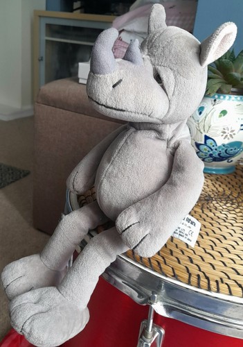 Russ rhino soft toy - russ,