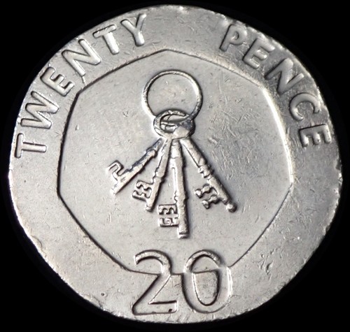Gibraltar pence 2010 - 20,