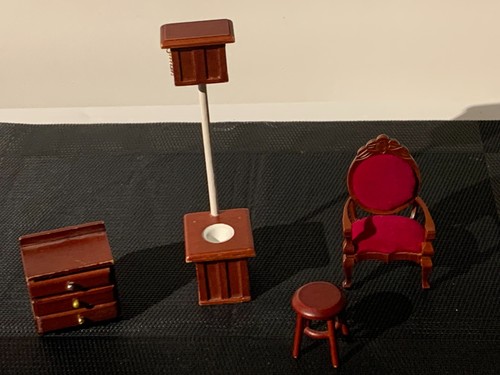 Vintage dollhouse furniture - dollhouse,