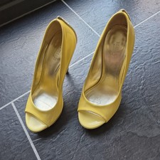 Versace Yellow diamante High Heel Shoes EU 36.5