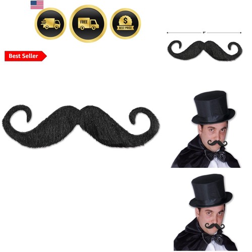 Handlebar hairy stache - hairy, –