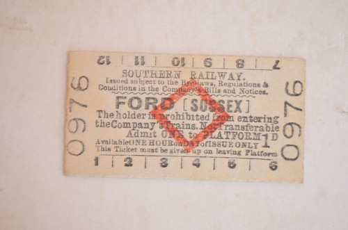 Railway platform ticket - railway,