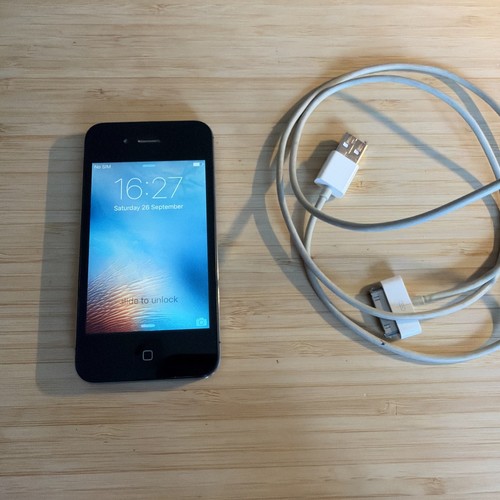 Apple iphone black 8gb - iphone,