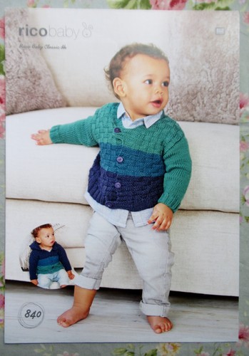 Rico baby knitting pattern 840 - rico,