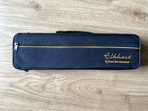Elkhart vincent bach silver - by,