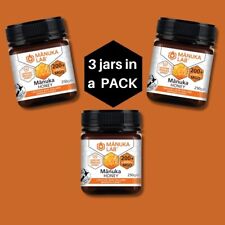 Manuka Lab Mānuka Honey MGO 200+ 3 x 250g TRIPLE PACK RRP £78 -EXPIRY 09 / 2025
