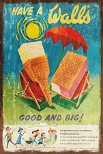 Wall's Ice Cream Advert Aged