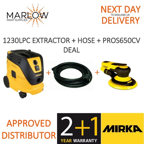 Mirka pros 650cv - 150mm, air