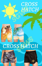 Crosshatch mens swim shorts