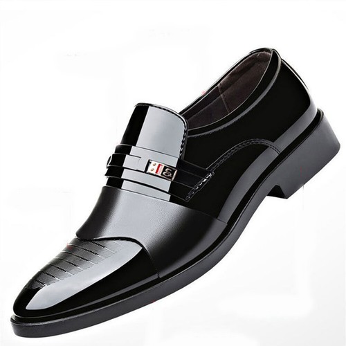 Mens formal shiny patent shoes - mens,