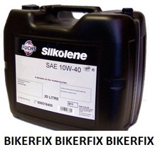 SILKOLENE 4 STROKE MOTORCYCLE 10/40 OIL SEMI SYNTHETIC YAMAHA YZF125 YZF 125R  