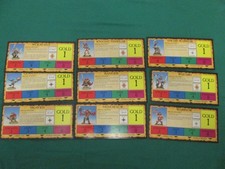 9 X CHARACTER BOARDS -