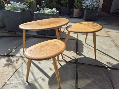 Vintage ercol nest 3 - vintage,