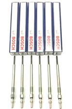6x Bosch Glow Plugs For