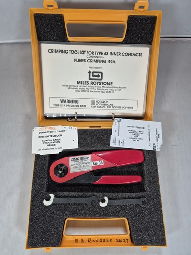 British telecom crimping tool - british,