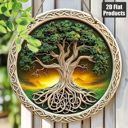 Rustic wooden tree life - rustic,