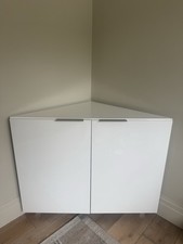 Handy White gloss corner