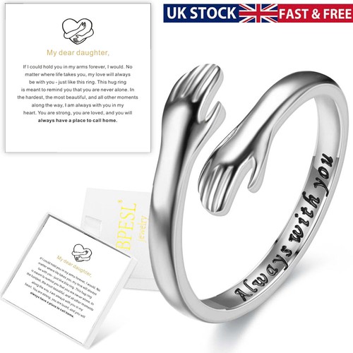Daughter gifts hug ring - to,