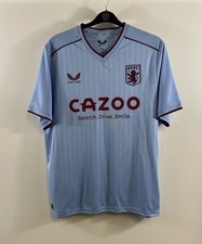 Aston Villa Away Football Shirt 2022/23 Adults XXL Castore H970