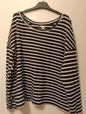 H&M Black And White Striped