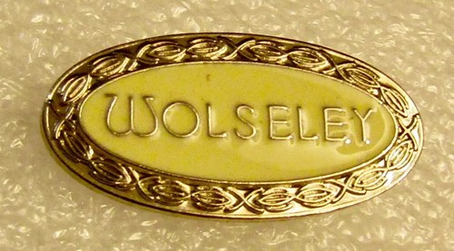 Vintage wolseley enamel pin - enamel,