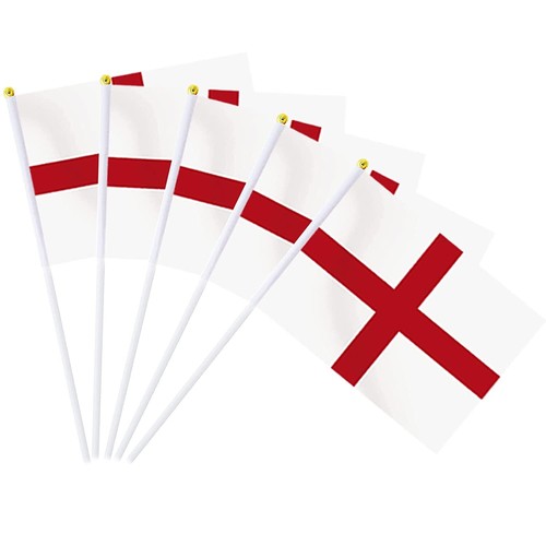 England waving flags - flags, st