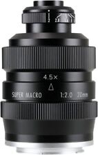 Zhongyi Mitakon Freewalker 20mm f/2 4.5X Super Macro Lens for Sony Emount camera