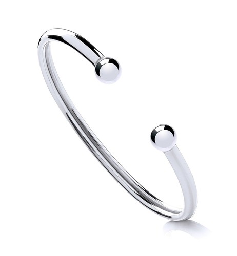 925 sterling silver - sterling, torque