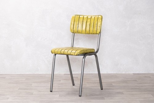 Faux leather dining chair - leather, 7