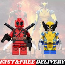 2PCS Lego Minifigure Deadpool