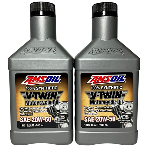 Amsoil 20w50 synthetic twin - amsoil, v-twin