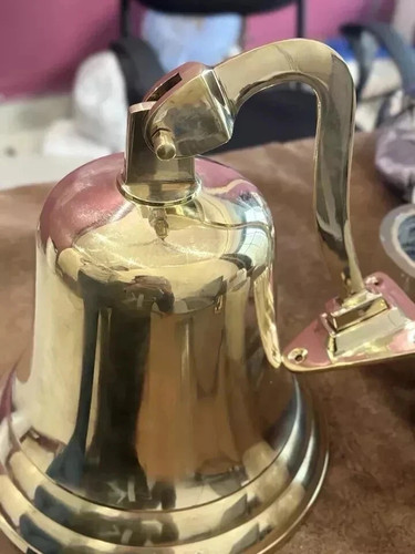 Large nautical ship bell - ship's,