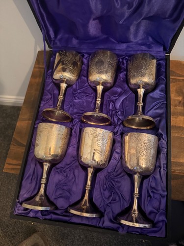Vintage silver plated - 6x,