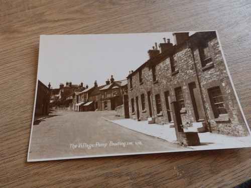 Postcard the village pump - the,