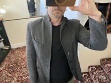 Barena Men’s Grey Wool Jacket EU48