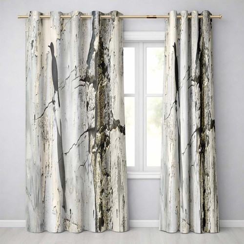 Blackout eyelet curtains black - blackout,